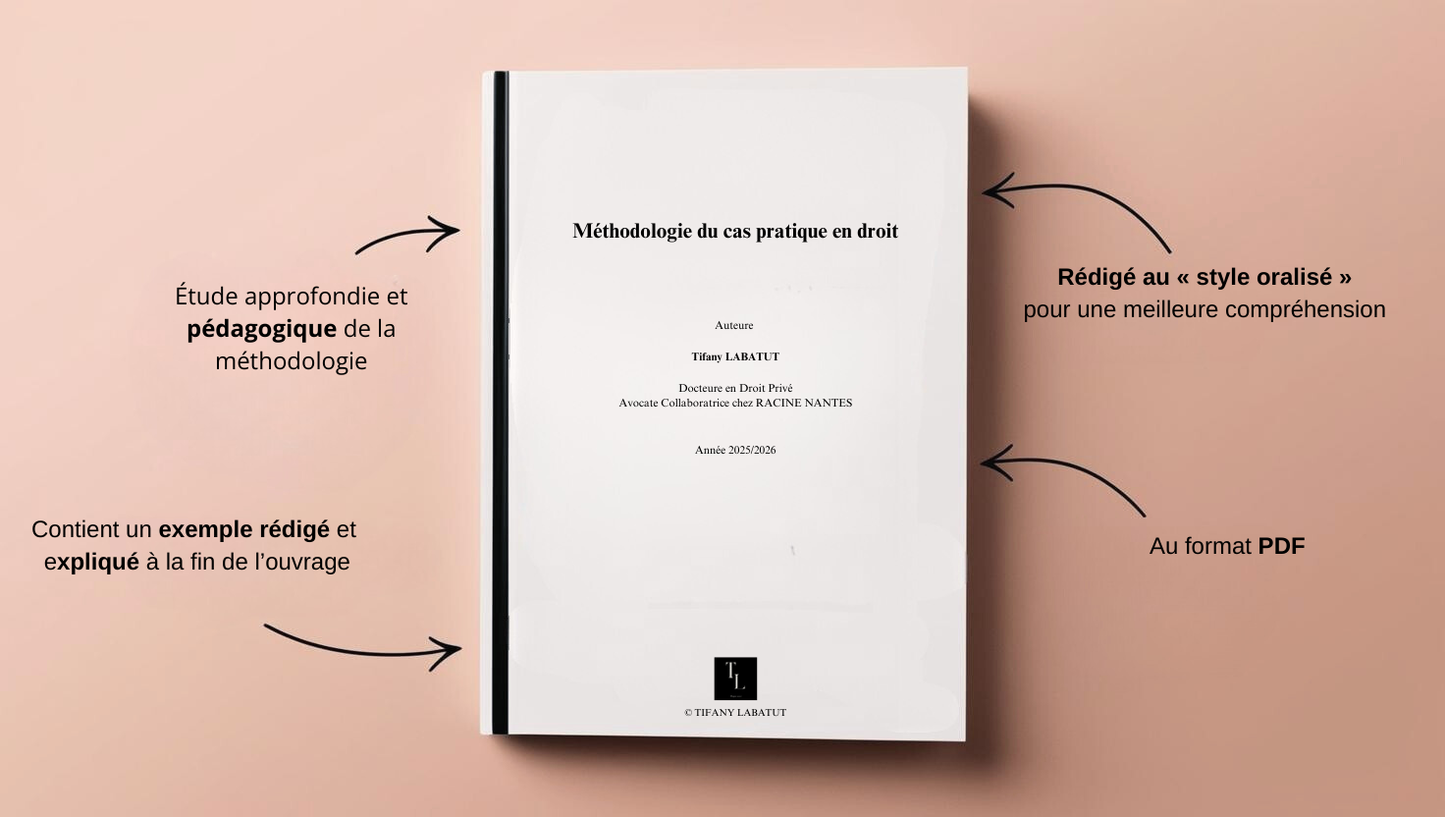 Méthodologie du cas pratique en droit 2025/2026 | PDF