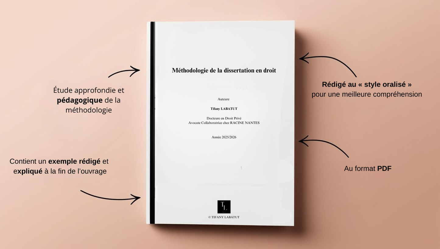 Méthodologie de la dissertation en droit 2025/2026 | PDF