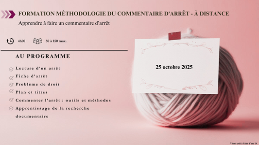 Comment faire un commentaire d'arrêt ? | 4 h 00 | à distance