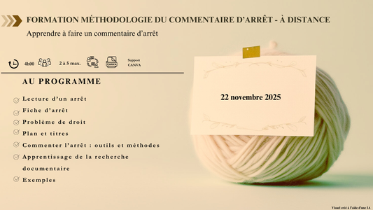 Comment faire un commentaire d'arrêt ? | 4 h 00 | à distance